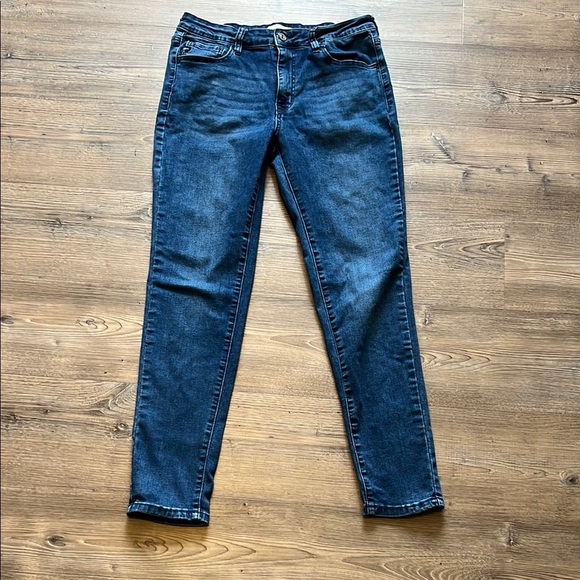 Kancan JULIJA High Rise Super Skinny Jeans Womens 11 Blue Stretch KC11235M - Picture 1 of 6